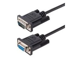 StarTech DB- 9 - DB- 9, 3m, Juoda (9FMNM- 3M- RS232- CABLE)