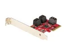 „StarTech SATA PCIE“ plokštė – 6 prievadų (6 GB/s) / PCIE SATA išplėtimo plokštė ASM1166