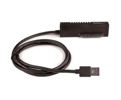 Kištukinis StarTech USB 3.1 A / SATA, Juodas (USB312SAT3)
