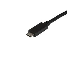 USB laidas StarTech USB-A – USB-C 0,5 m juodas (USB31AC50CM)