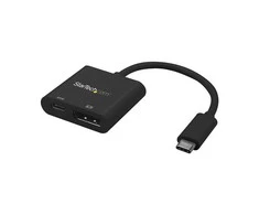 StarTech.com CDP2DPUCP USB ekrano adapteris 3840 x 2160 pikseliai Juoda