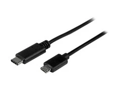 StarTech USB-C į MicroUSB laidas juodas