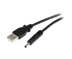 USB kabelis StarTech USB-A - DC 3.4 mm Type-H 0.9 m juodas (USB2TYPEH)