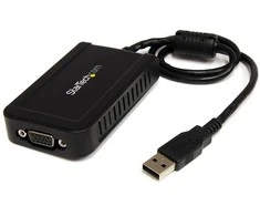 USB - VGA adapteris Startech USB2VGAE3 Juodas