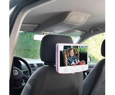 Vaizdo grotuvas LENCO DVP-910 9 DVD-Player + USB &amp; KfZ-Halterung. pink/wei