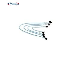 Supermicro 4 x Round SATA cable 0.56 m Juodas, Mėlyna, Baltas