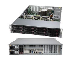 Serverio gaubtas SuperMicro Supervažiuoklės 826BAC12- R802LPB