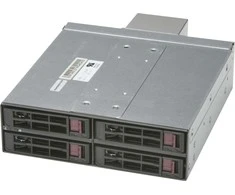 Supermicro CSE-M14TQC drive bay panel Juodas