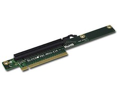 Serverio stovo kortelės kairysis lizdas PCIe 16x 1HE Supermicro