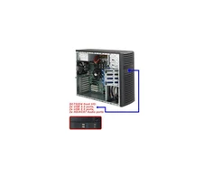 „SuperMicro SuperChassis 732i-R600B“ serverio korpusas