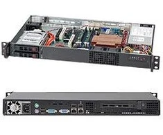 Serveris 1HE Supermicro SuperChassis 510T-203B