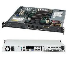Supermicro SuperChassis 512F-350B1 Rack Juodas 350 W