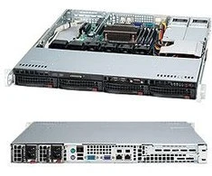 Supermicro CSE813MFTQC-R407CB Stovas (1U)