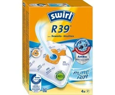 Dulkių siurblio maišeliai Swirl® R 39 MicroPor® Plus Žalias, 4 vnt.