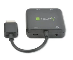 TECHLY 026500 Techly HDMI garso ištraukiklis 3,5 mm S/PDIF Toslink lizdas