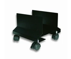 Techly ICA-CS 34 multimedijos įrenginio vežimėlis / stovas Multimedijos vežimėlis Juoda PC