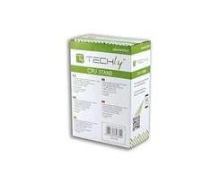 Techly ICA-CS 34 multimedijos įrenginio vežimėlis / stovas Multimedijos vežimėlis Juoda PC