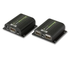 Techly 100709 HDMI plėstuvas, skirtas Cat6 / Cat6a / Cat7 RJ45 ekranui, iki 40 m, EDID, IR, POE / POC