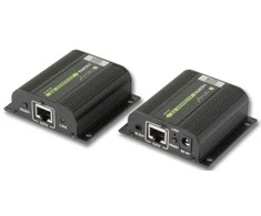 Techly 100709 HDMI plėstuvas, skirtas Cat6 / Cat6a / Cat7 RJ45 ekranui, iki 40 m, EDID, IR, POE / POC