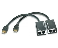 Techly IDATA EXT-E30D vaizdo signalų daliklis HDMI