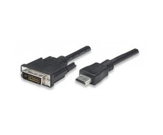 Techly Techniškai 1.8m HDMI - DVI-D M/M 1,8m Juoda