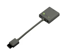 Techly Techniškai HDMI - VGA+3.5mm+Micro USB B M/F Juoda