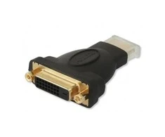 AV adapteris Techly HDMI - DVI- D juoda
