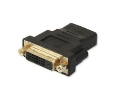 AV adapteris Techly HDMI - DVI- D juoda