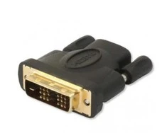 AV adapteris Techly HDMI - DVI- D juoda