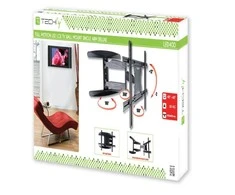 Laikiklis Techly Wandhalterung LCD televizorius LED 40"-65" FullMotion juodas