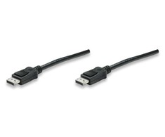 Techly ICOC DSP-A-050 "DisplayPort" kabelis 5 m Juoda