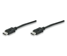 Techly ICOC DSP-A-100 „DisplayPort“ kabelis 10 m Juoda