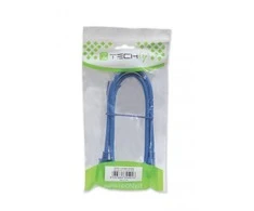 USB kabelis Techly USB-A - mikro B 2 m mėlynasis (ICOC- MUSB3- A-020)