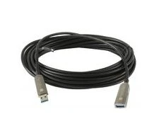 Kabelis USB Techly USB-C - USB-C 20 m Juodas (ICOC U3AMF-HY-020)