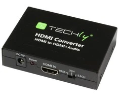 TECHLY 025732 Techly HDMI garso ištraukiklis RCA R/L SPDIF Toslink 2.0 CH / 5.1 CH