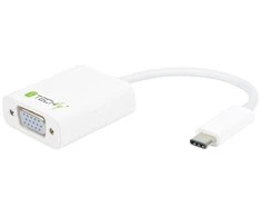 Techly IDATA HDMI-VGA5 kabelių sąsaja / invertavimo adapteris HDMI D VGA Juoda