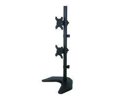 Laikiklis TECHLY 027552 Techly Dvigubas stalas LED/LCD monitoriaus rankena 13-27 2x10kg vertikaliai reguliuojama