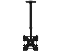 Techly TV LED/LCD/PLASMA 23''-37'' laikiklis luboms, 45kg, regul., VESA juodas
