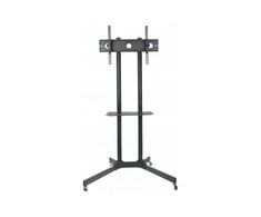 Laikiklis TECHLY 309982 Techly Mobilus stovas televizoriui LCD/LED/Plasma 30-65 60kg VESA pakreipiamas su lentyna