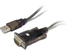 Techly Konwerter USB na RS232/DB9 M/M na kablu 1.5m Polybags