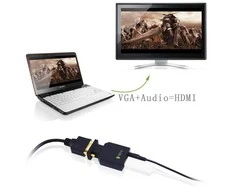 Techly IDATA VGA-HDMINI vaizdo signalo keitiklis