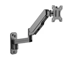 TECHLY 102864 Techly Sieninis laikiklis televizoriui LED/LCD 17-32 8kg VESA pilnas judesys su dujine spyruokle