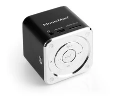 Technaxx Mini MusicMan, baterie 600 mAh, USB, juodas