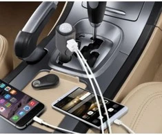 Universali signalizacija, automobilinis USB įkroviklis Technaxx Universal Mobile &amp; Auto Alarm TX-100