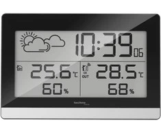 Orų stotis Technoline Juoda pilka (WS 9255)