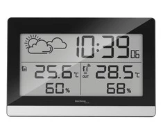 Orų stotis Technoline Juoda pilka (WS 9255)