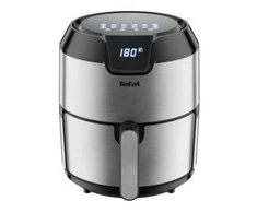 Tefal Easy Fry EY401D gruzdintuvė Karšto oro gruzdintuvė 4,2 L Vienas Juoda, Nerūdijančiojo plieno Autonominės 1500 W