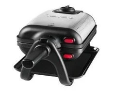 Tefal WM756D vaflinė 2 vafliai Juoda, Nerūdijančiojo plieno 1200 W
