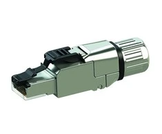 Telegärtner MFP8 jungtis CAT 6A T568A, su iš anksto sumontuotu apsauginiu dangteliu