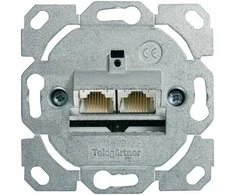 Telegärtner lizdas AMJ45 8/8 K Up/0 Cat.6A be centrinės plokštės